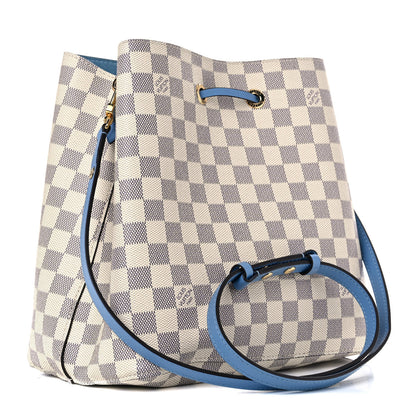 Louis Vuitton Damier Azur Neonoe MM Bleuet 3 of 12