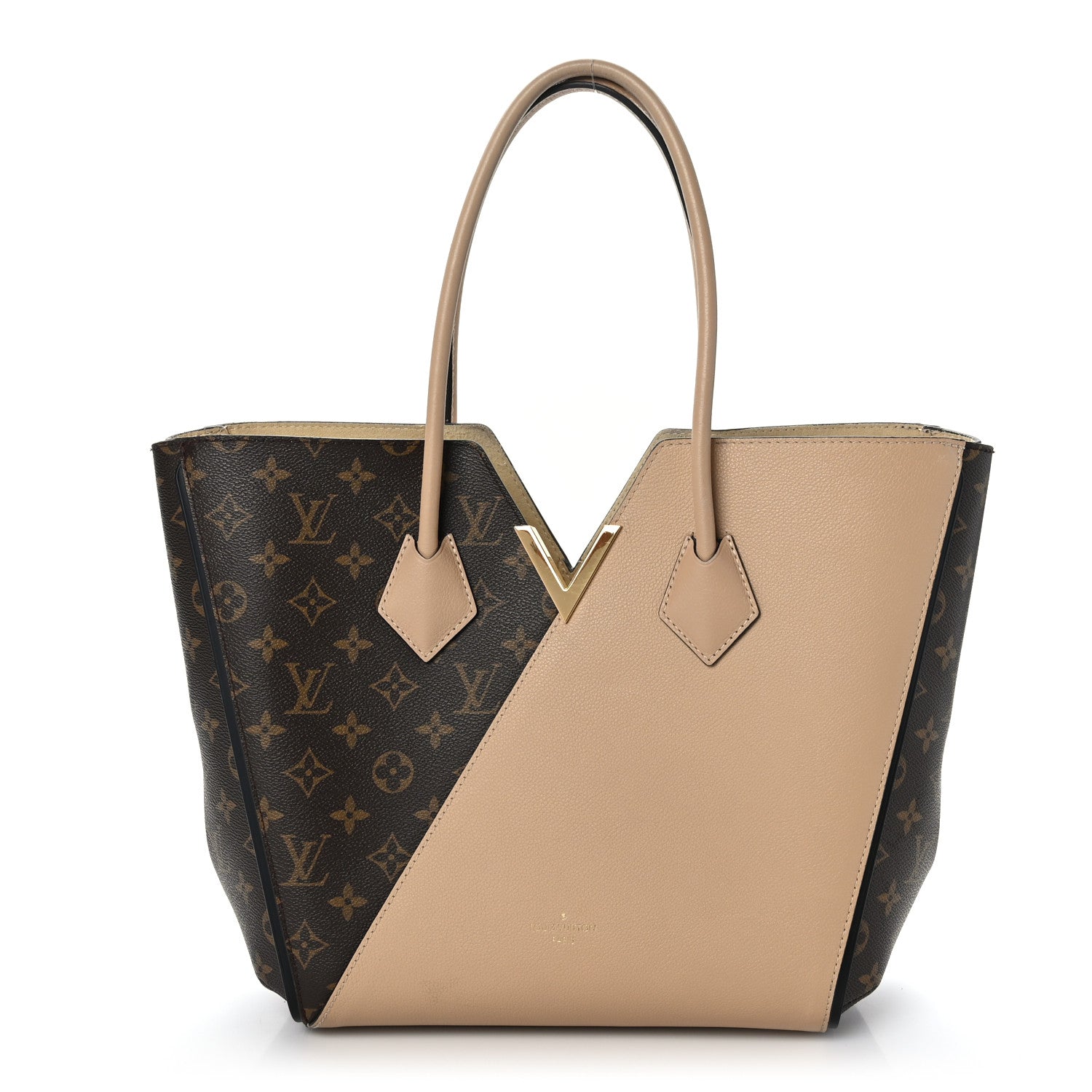 Louis Vuitton Calfskin Monogram Kimono Tote Dune 1 of 8