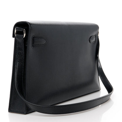 Hermes Chevre Chamkila Kelly Elan Black 3 of 13