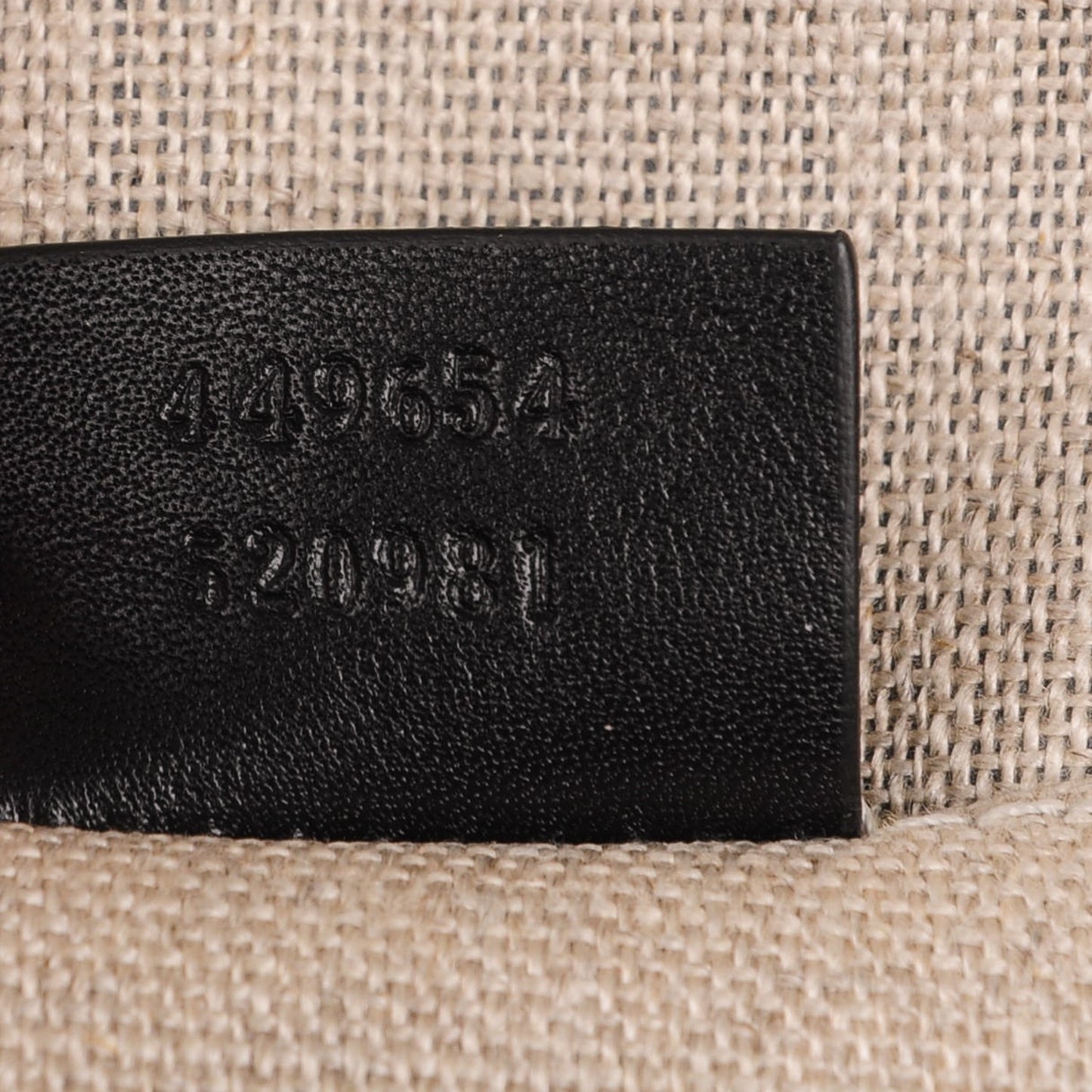 Microguccissima Mini Dome Bag Black