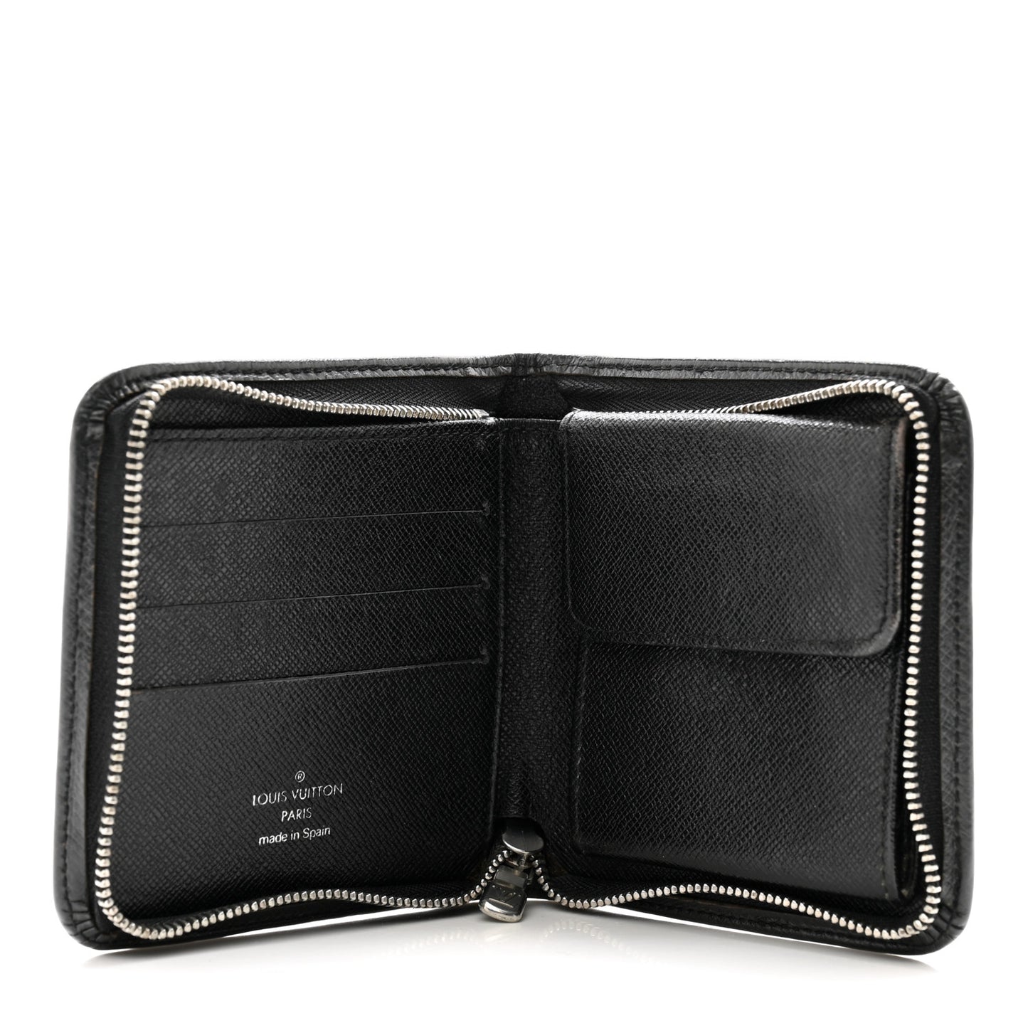 Taiga Zip Wallet Black
