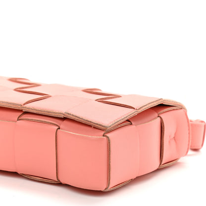 Bottega Veneta Nappa Maxi Intreccio Cassette Bag Peach 11 of 11