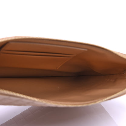 Celine Calfskin Quilted C Charm Pouch Gold 5 of 9