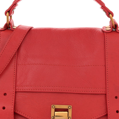 Proenza Schouler Lambskin Medium PS1 Satchel Poppy 8 of 16