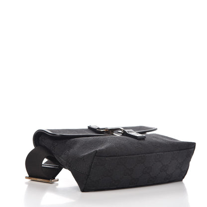 Gucci GG Monogram Web Flight Belt Bag Black 4 of 7