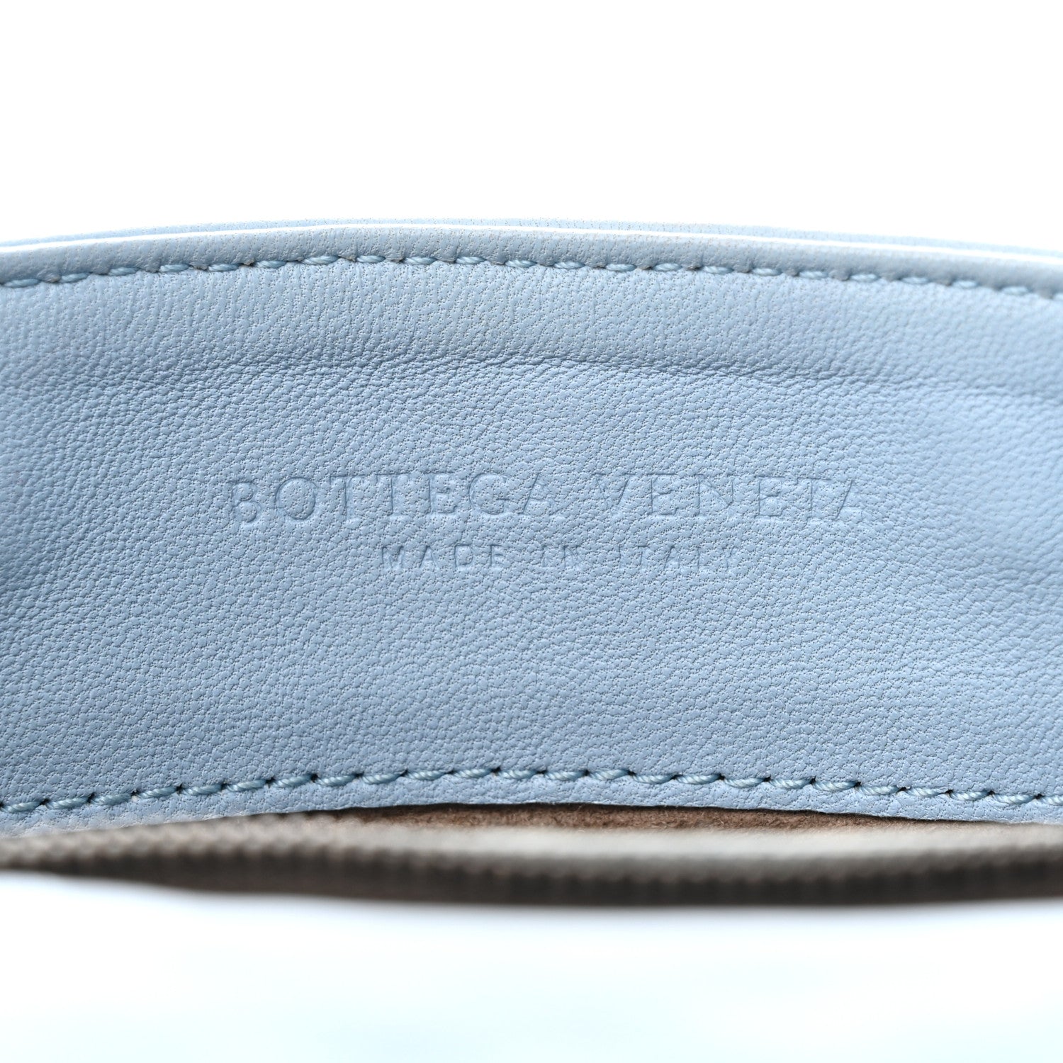 Bottega Veneta Nappa Intrecciato Flap Crossbody Light Blue 6 of 9