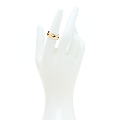Cartier 18K Pink Yellow White Gold Classic Trinity Ring 52 6 2 of 6