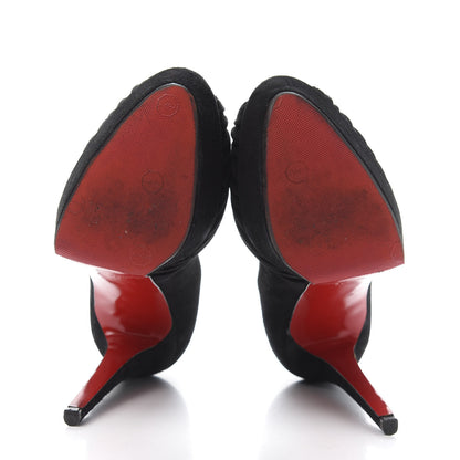 Christian Louboutin Suede Greissimo 140 Pumps 39 Black 7 of 14