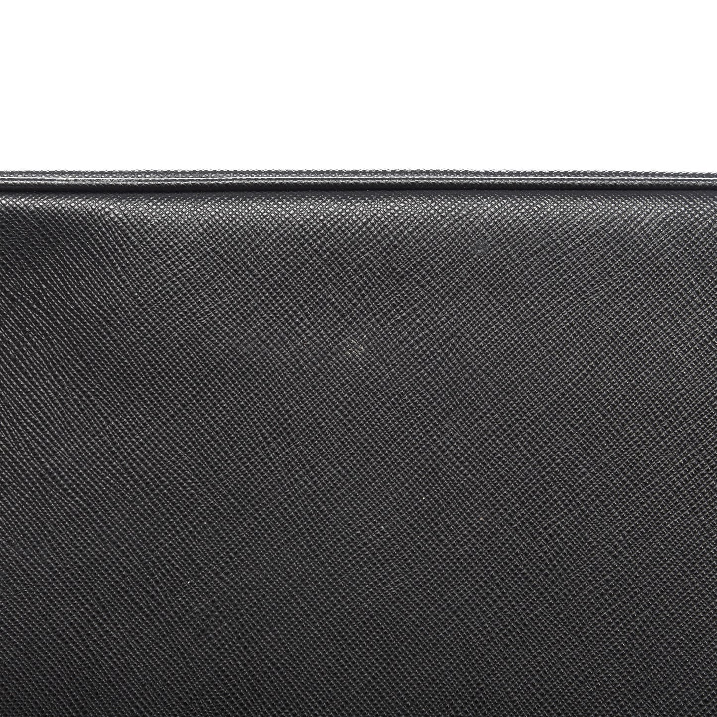 Saffiano Medium Galleria Double Zip Tote Black