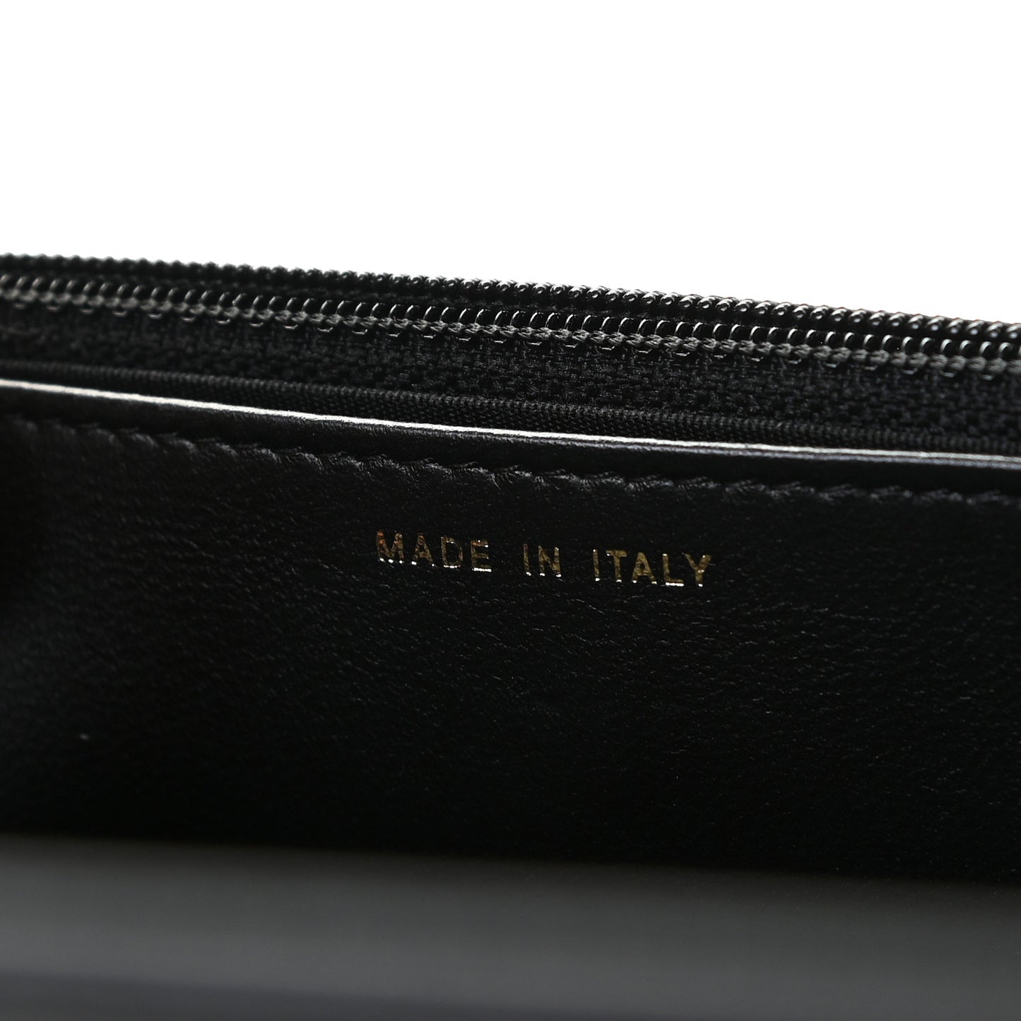 Lambskin Quilted Boy Wallet On Chain WOC Black