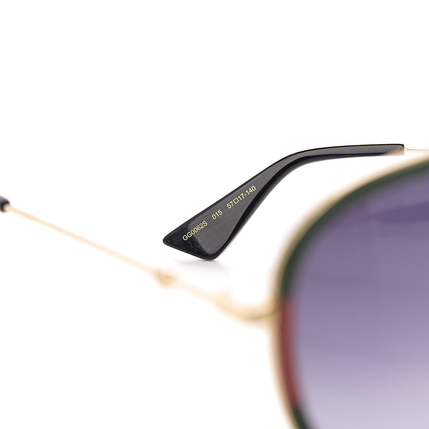 Web Aviator Sunglasses GG0062S Green Red