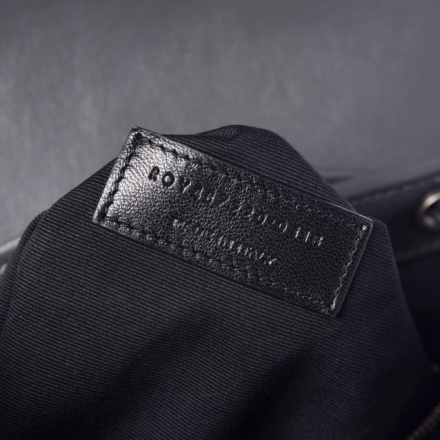 Calfskin Y Quilted Monogram Small Loulou Backpack Asphalt