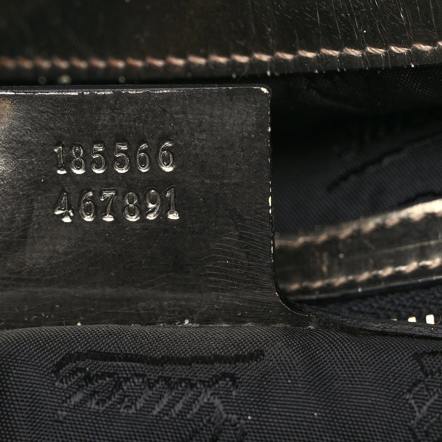 Gucci Coated Canvas Medium Indy Top Handle Hobo Black 7 of 12