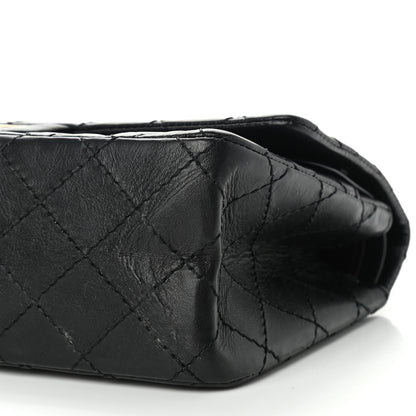 Chanel Aged Calfskin Quilted 2.55 Reissue 225 Flap Black 8 of 8