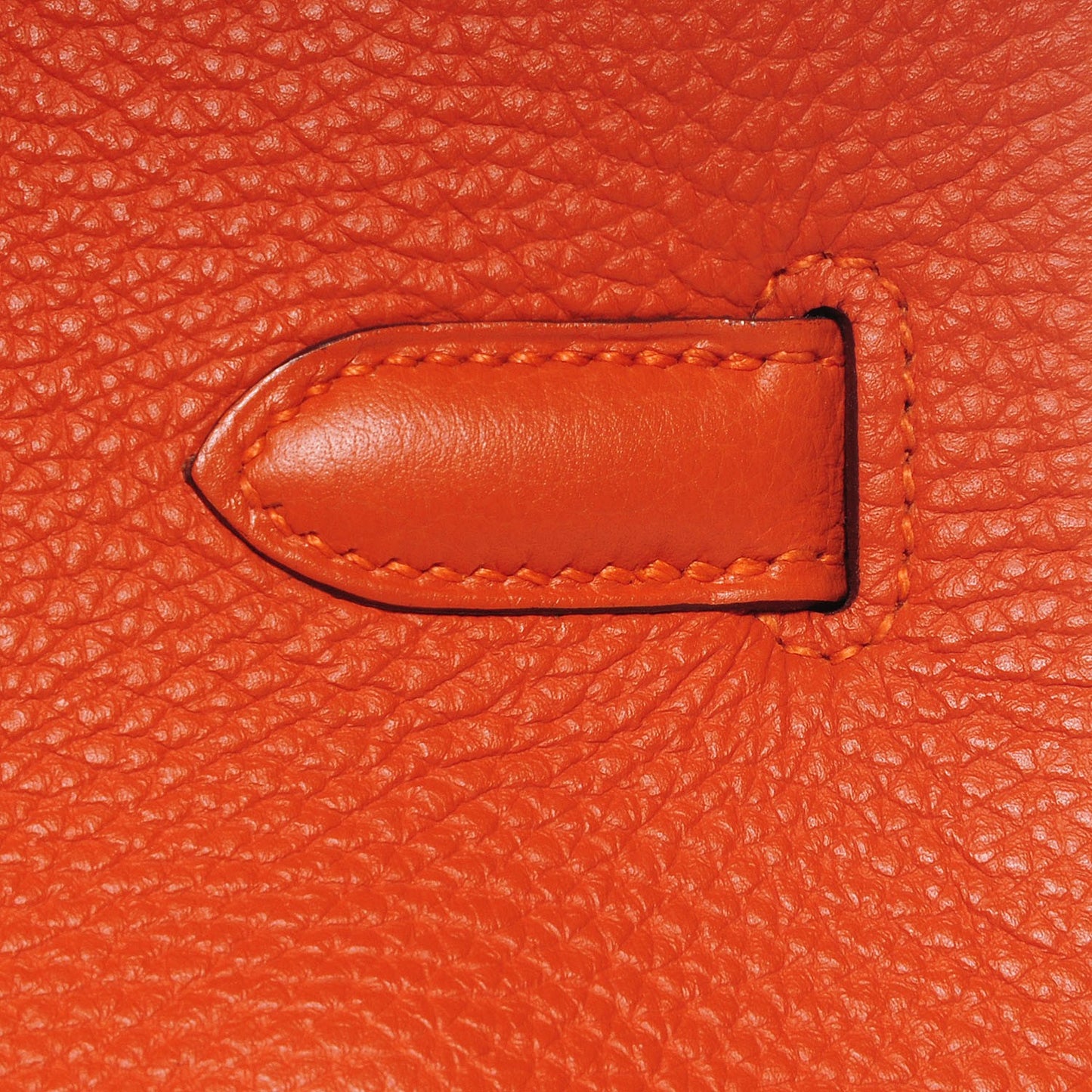 Togo Birkin 35 Orange