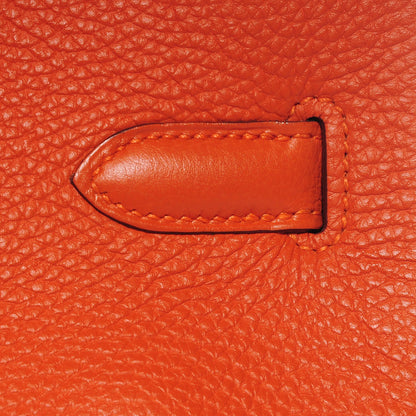 Hermes Togo Birkin 35 Orange 9 of 21