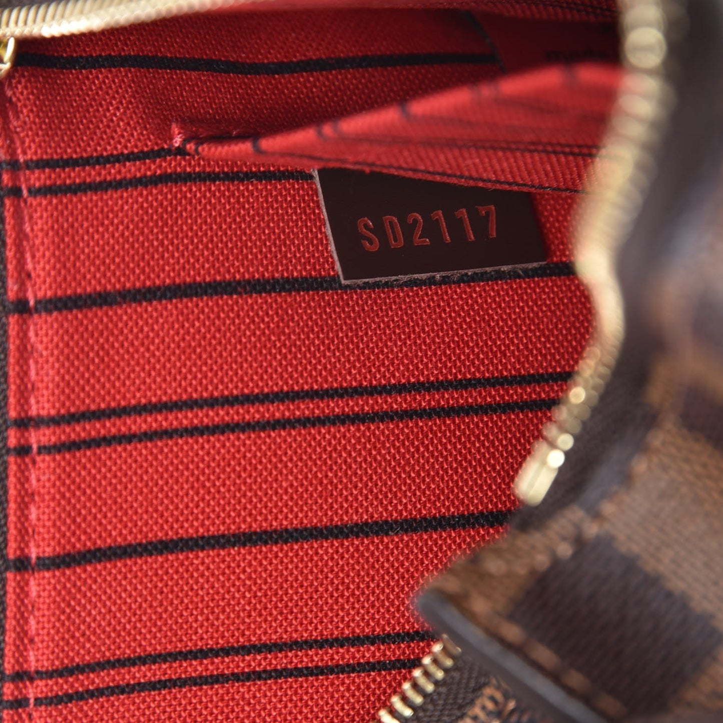 Damier Ebene Neverfull MM GM Pochette