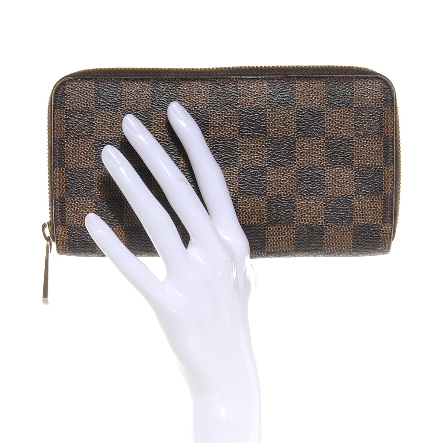 Damier Ebene Zippy Wallet