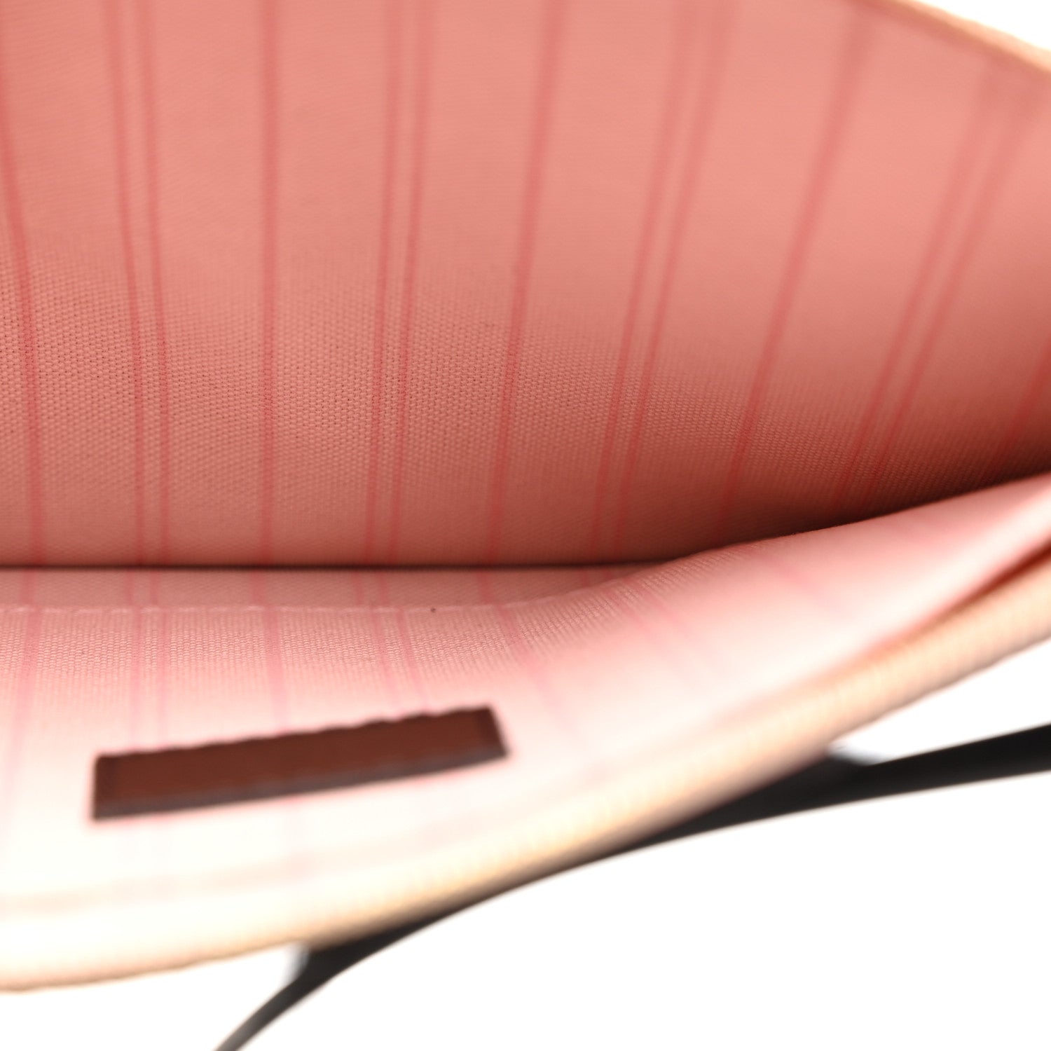 Louis Vuitton Damier Ebene Neverfull MM GM Pochette Rose Ballerine 5 of 7