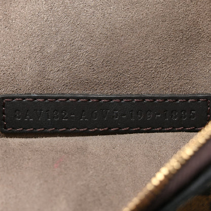 Fendi Fabric Jacquard FF 1974 Cell Pocket Strap You Tobacco Moro Black 5 of 8