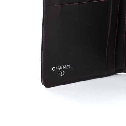 Chanel Caviar Quilted Yen Wallet Black 6 of 14