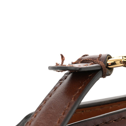 Fendi Vitello King Tamponato Medium Peekaboo I SEE U East West Satchel Cuoio 13 of 13