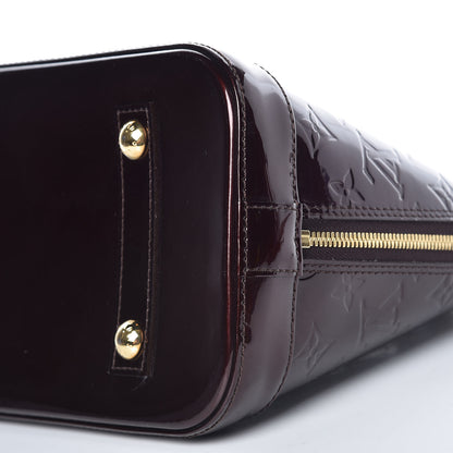 Louis Vuitton Vernis Alma PM Amarante 6 of 10