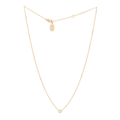 Cartier 18K Pink Gold Diamond SM D'Amour Pendant Necklace 3 of 5