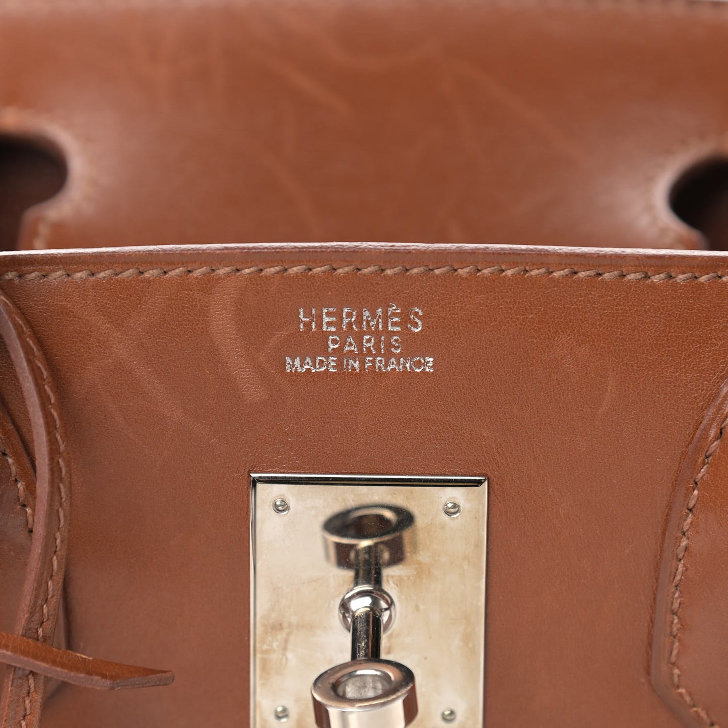 Box Birkin 30 Gold