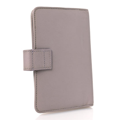 Chanel Grained Calfskin CC Button Pocket Agenda Cover Beige 3 of 13