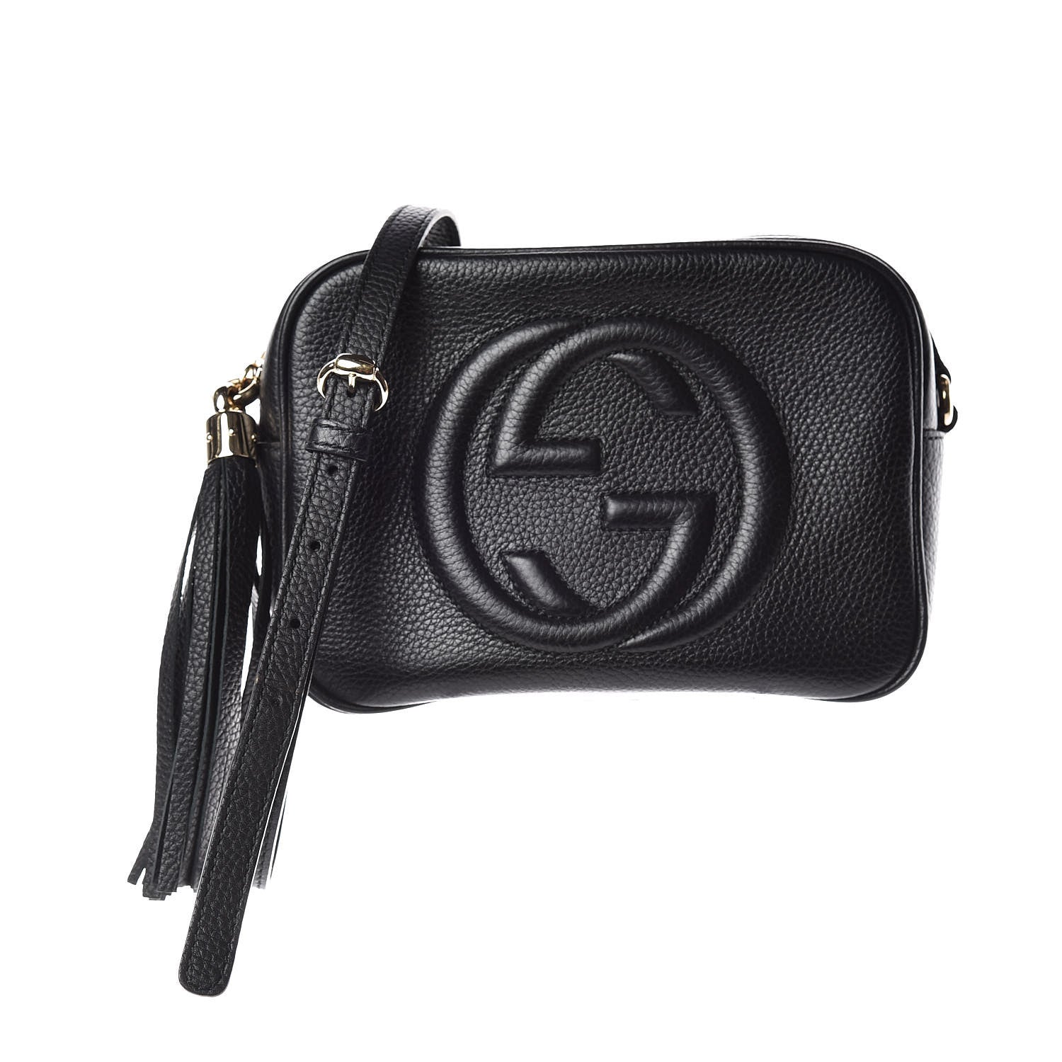 Gucci Pebbled Calfskin Small Soho Disco Bag Black 1 of 10