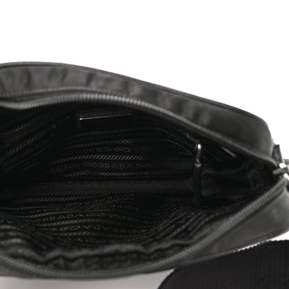 Prada Tessuto Nylon Saffiano Logo Camera Bag Black 5 of 11