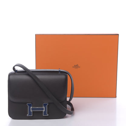 Hermes Swift Enamel Constance 18 Graphite 21 of 21