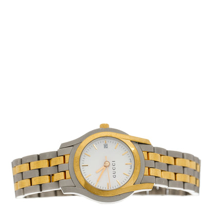 Gucci Stainless Steel 27mm 5500L Two Tone Quartz Watch 2 of 5