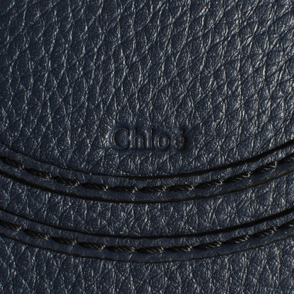 Chloe Calfskin Mini Marcie Round Crossbody Bag Royal Navy 5 of 8