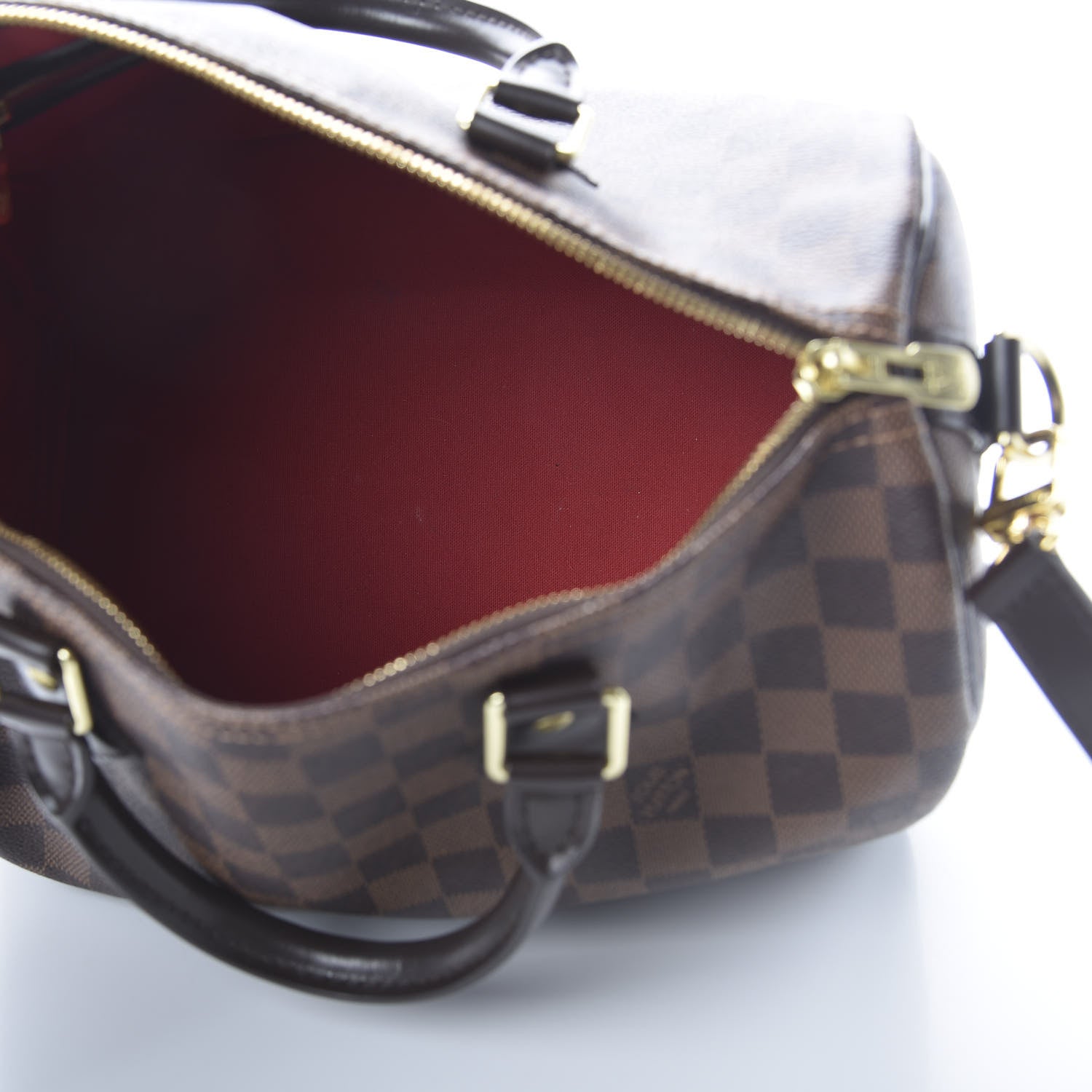 Louis Vuitton Damier Ebene Speedy Bandouliere 30 5 of 10