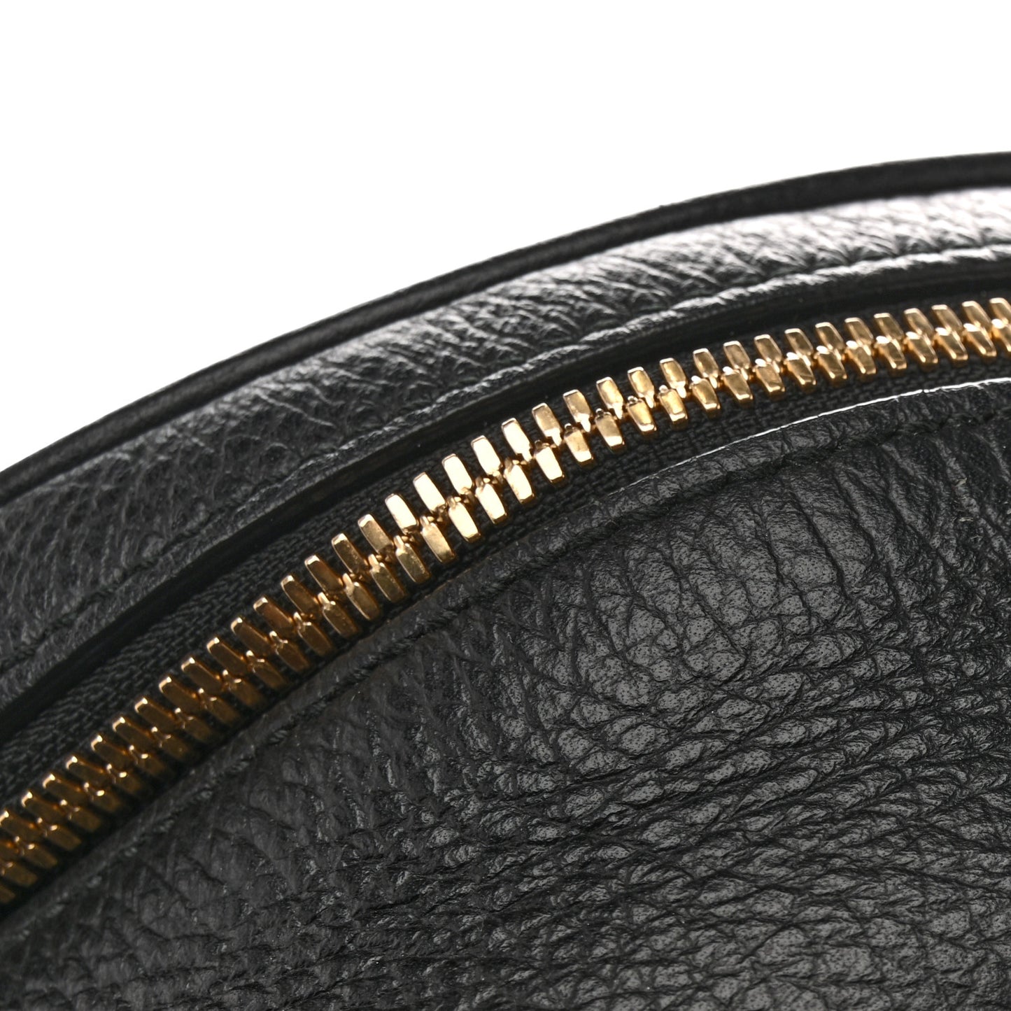 Pebbled Calfskin Soho Chain Backpack Black