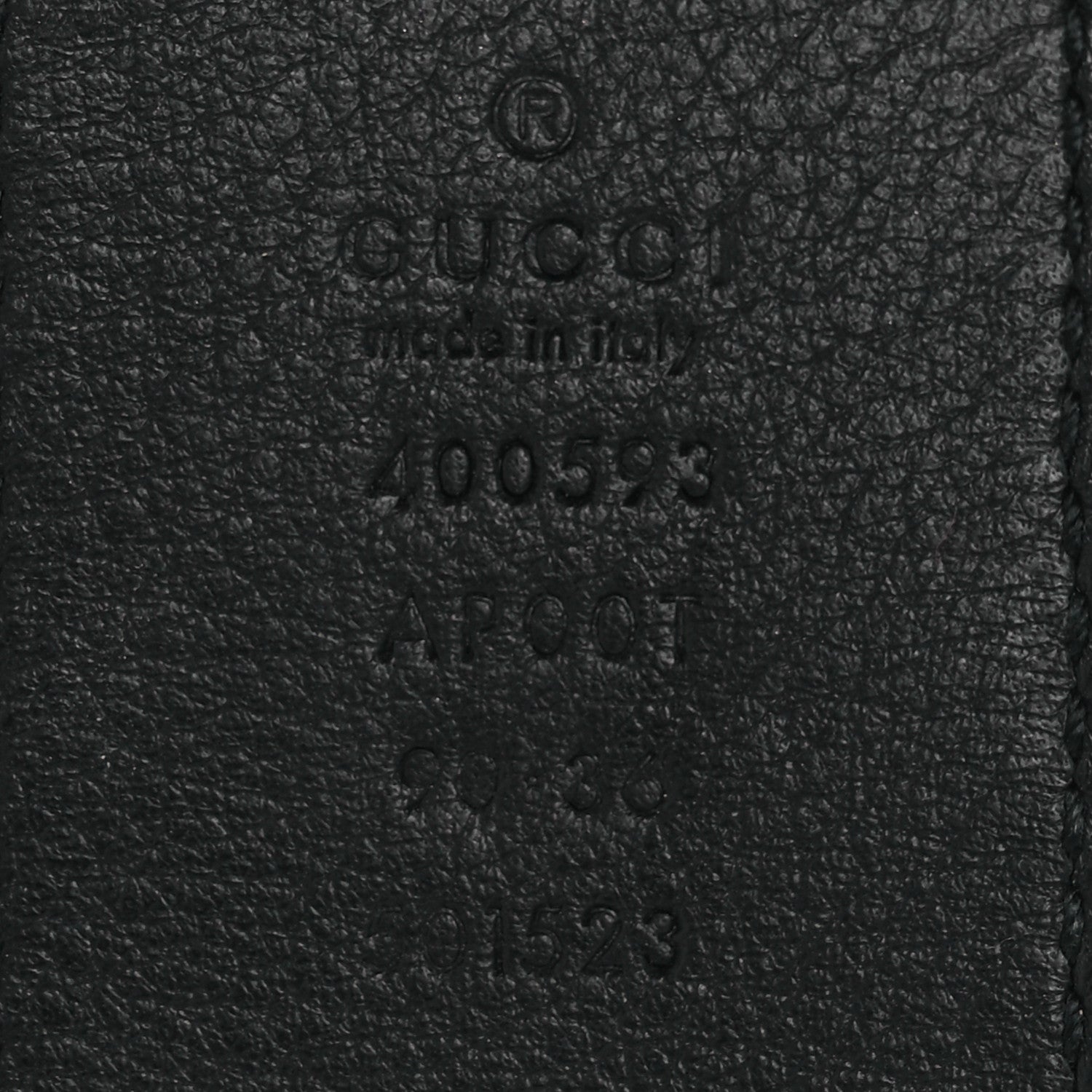 Gucci Calfskin Double G 40mm Belt 90 36 Black 5 of 9