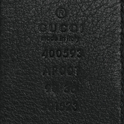 Gucci Calfskin Double G 40mm Belt 90 36 Black 5 of 9