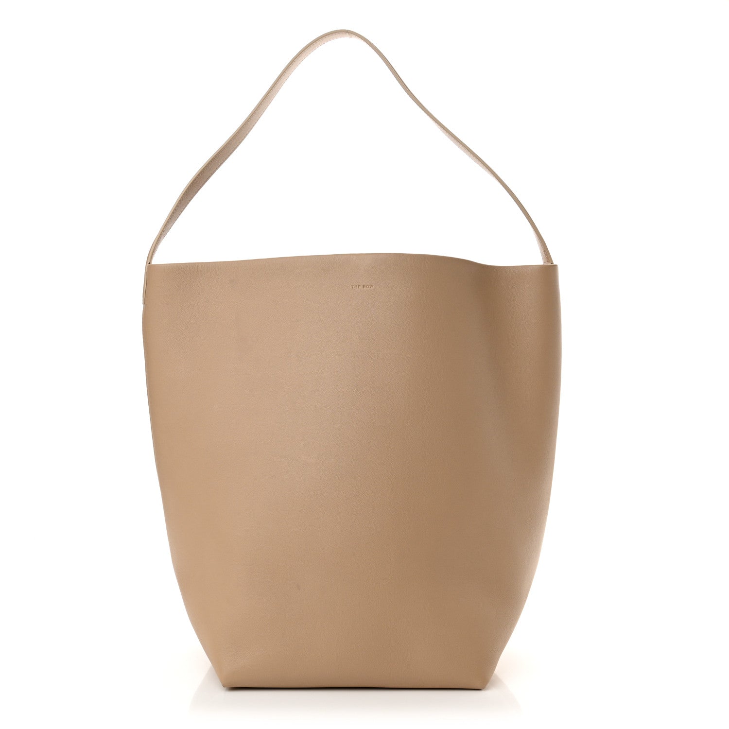 The Row Calfskin Large N/S Park Tote Dune 1 of 11