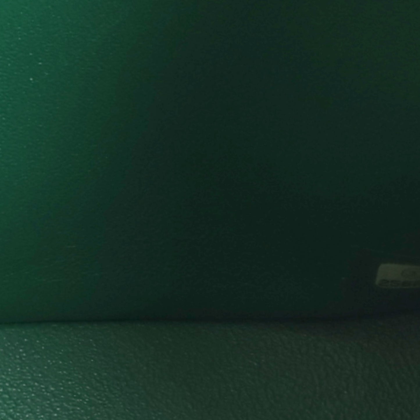 Metallic Caviar Quilted Jumbo Double Flap Green