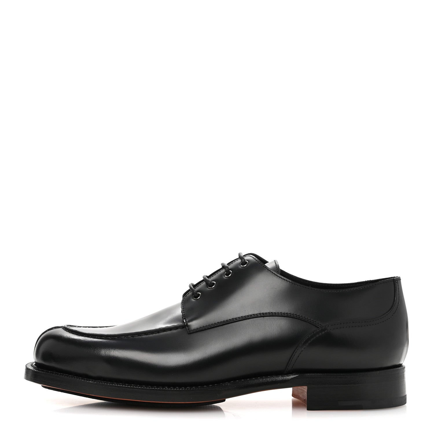 Hermes Calfskin Mens Oxford 43.5 Black 1 of 12