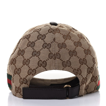 Gucci Monogram Web Baseball Hat L Beige Cocoa 3 of 4