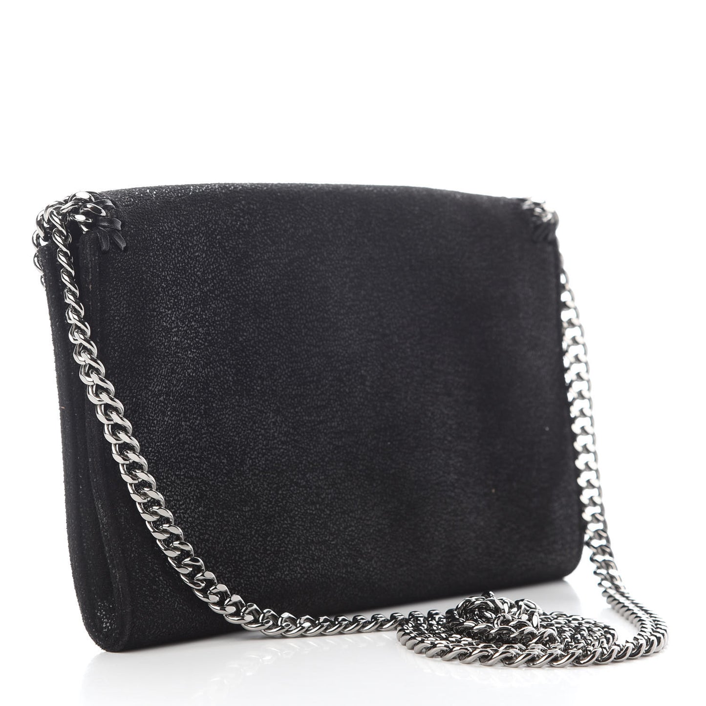 Shaggy Deer Falabella Mini Crossbody Bag Black