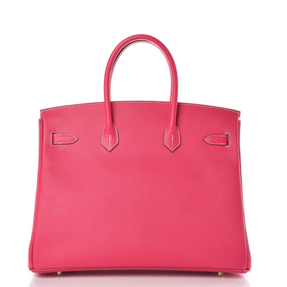 Hermes Epsom Birkin 35 Rose Tyrien 4 of 35