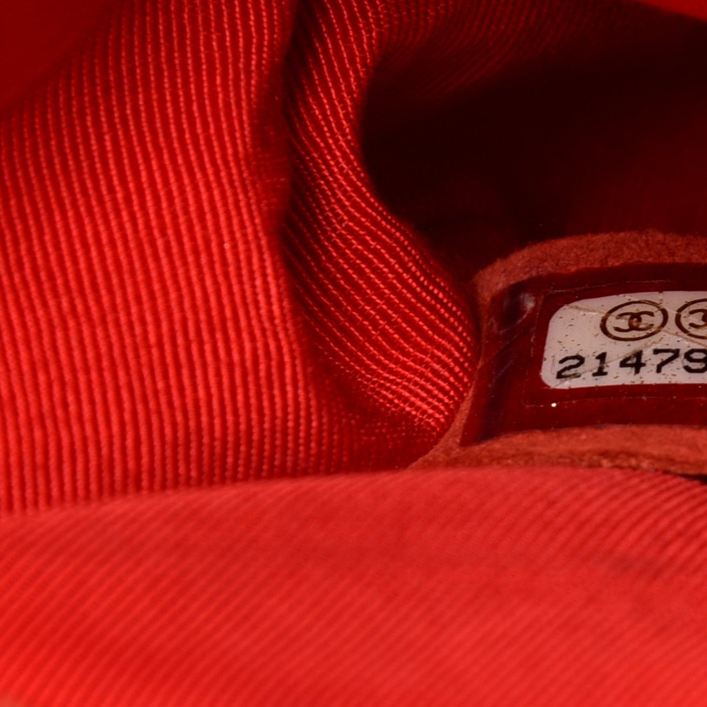 Glazed Calfskin Medium Boy Flap Red