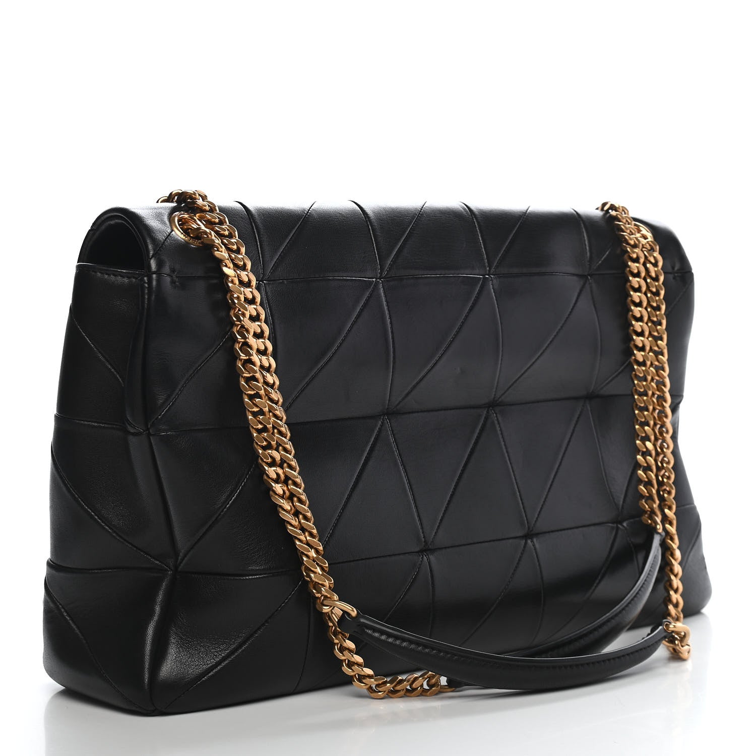 Saint Laurent Lambskin Patchwork Monogram Large Jamie Black 3 of 10