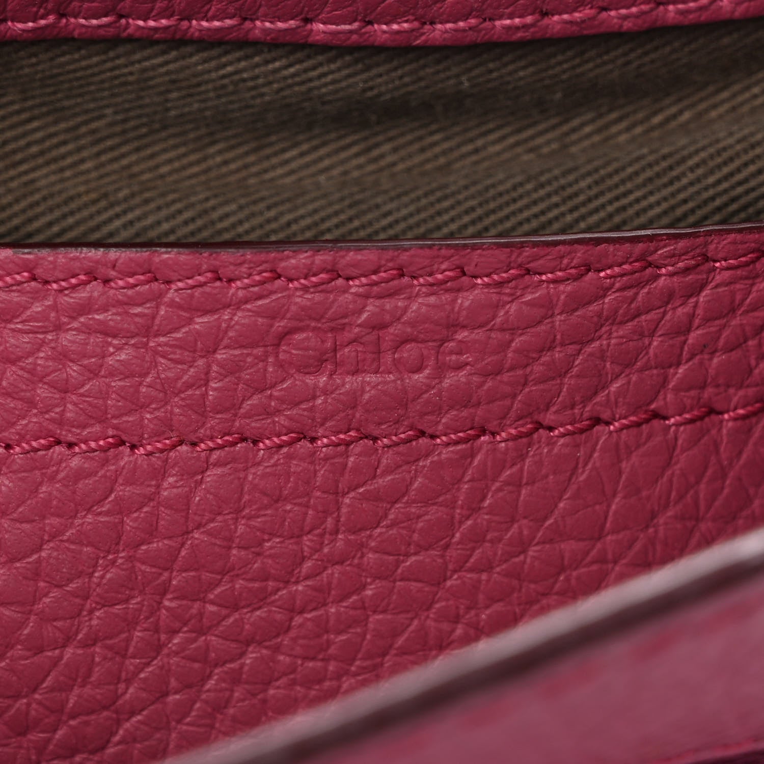 Chloe Calfskin Mini Marcie Round Crossbody Bag Dreamy Pink 6 of 9