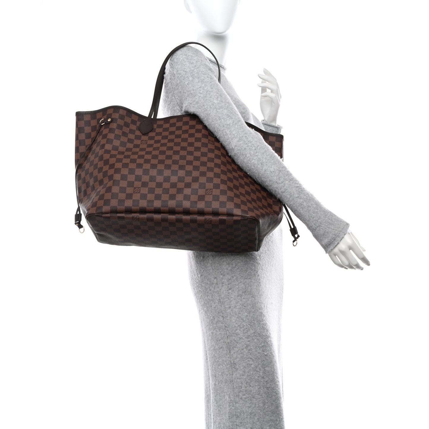LOUIS VUITTON Damier Ebene Neo Neverfull GM