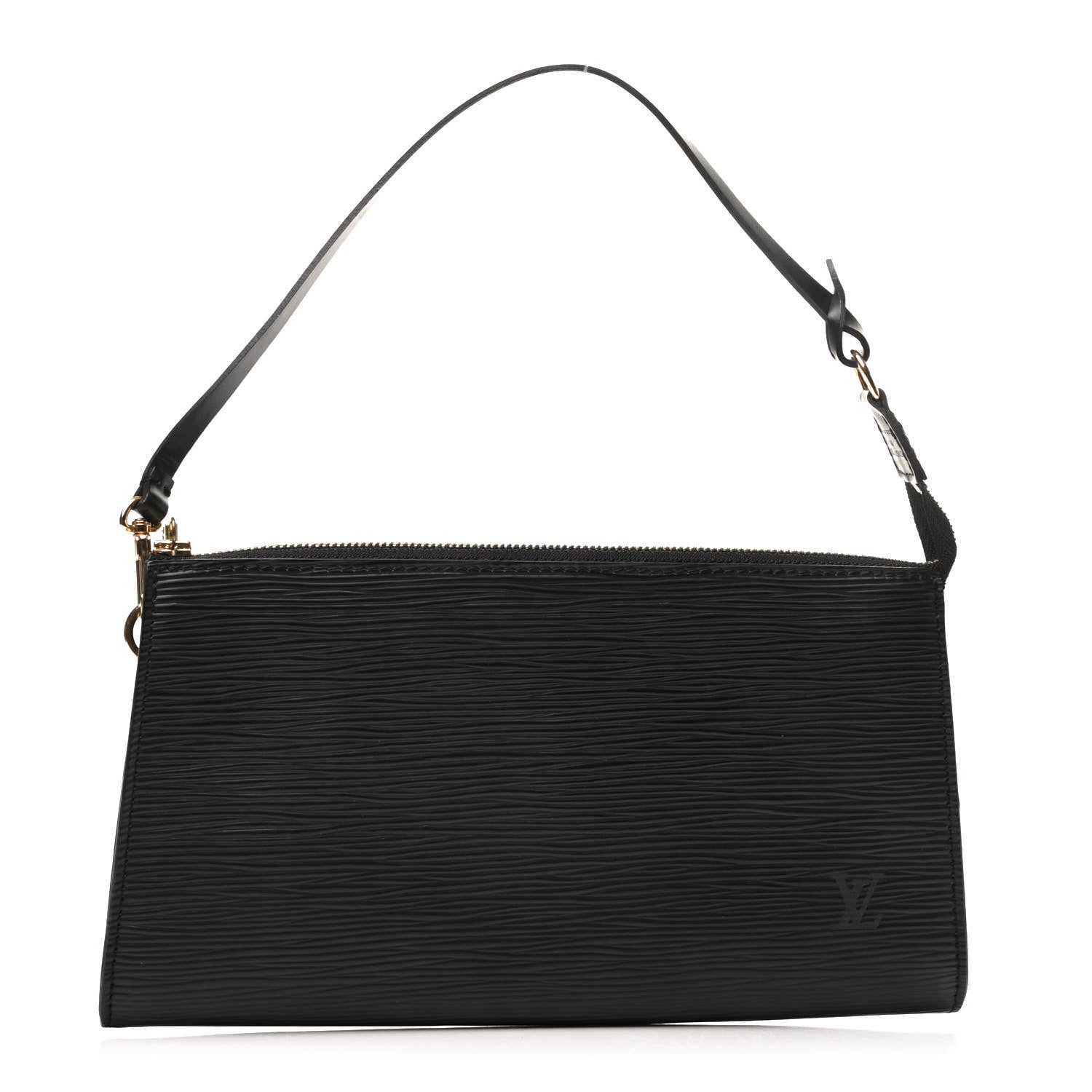 Louis Vuitton Epi Pochette Accessories 24 Black 1 of 8